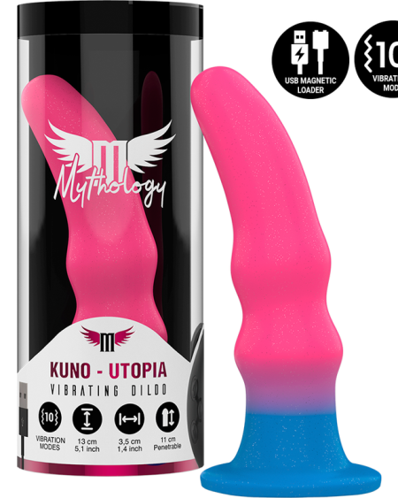 MYTHOLOGY - KUNO UTOPIA DILDO S - VIBRATEUR WATCHME TECHNOLOGIE SANS FIL COMPATIBLE