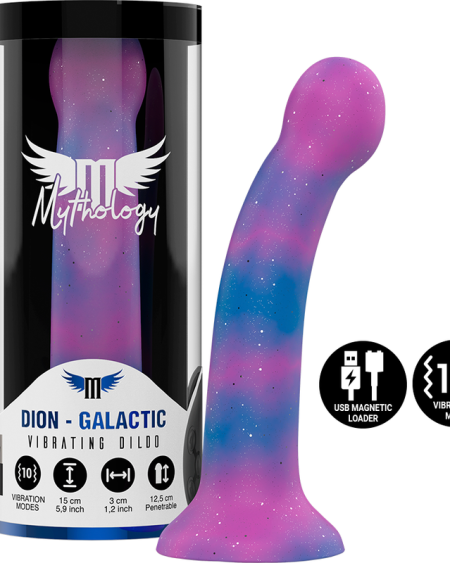 MYTHOLOGY - DION GALACTIC DILDO S - VIBRATEUR WATCHME TECHNOLOGIE SANS FIL COMPATIBLE