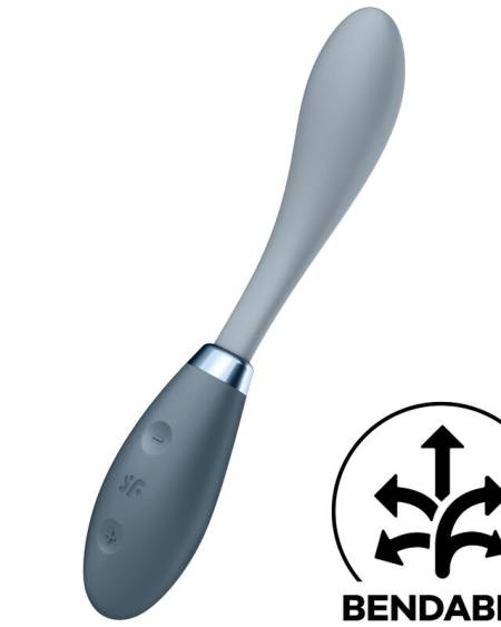 SATISFYER - G-SPOT FLEX 3 MULTI VIBRADOR GRIS
