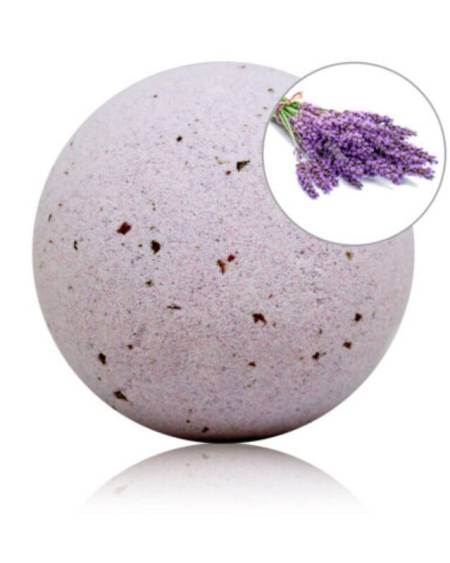 TALOKA - BOMBE DE BAIN PARFUMÉE LAVANDE ET PÉTALES DE ROSE