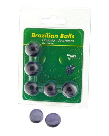 TALOKA - GEL INTIME 5 BOULES BRÉSILIENNES BAIES