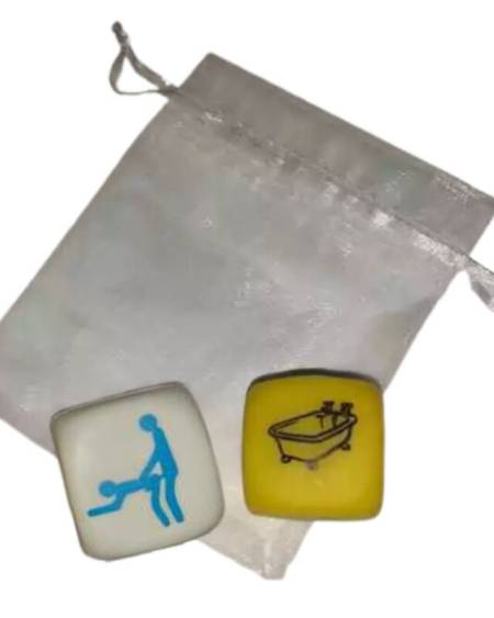 DIABLO PICANTE - JEU DE 2 DÉS KAMASUTRA POUR GARON POSTURE + PLACE