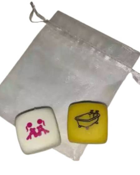 DIABLO PICANTE - JEU DE 2 DÉS KAMASUTRA POUR FILLES POSTURE + PLACE
