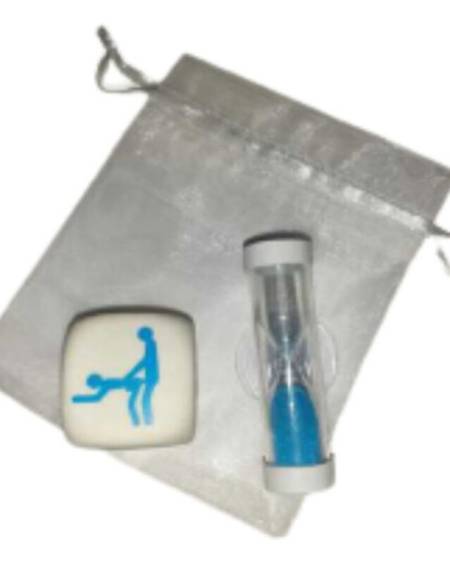DIABLO PICANTE - DÉS KAMASUTRA DE POSTURES POUR GARONS AVEC SABLIER