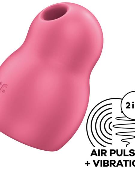 SATISFYER - PRO TO GO 1 ESTIMULADOR Y VIBRADOR DOBLE VERDE