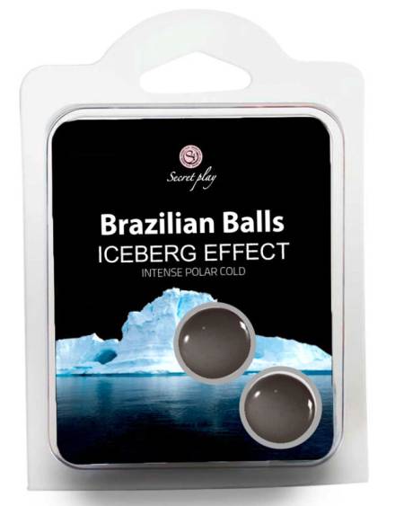 SECRET PLAY SET 2 BALLES BRÉSILIENNES EFFET ICEBERG