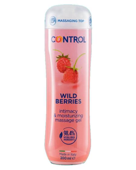 CONTROL - GEL DE MASSAGE 3 EN 1 BAIES SAUVAGES 200 ML