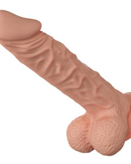 BAILE - BELLE RENCONTRE BURAQ GODE RÉALISTE FLEXIBLE 24 CM NATUREL