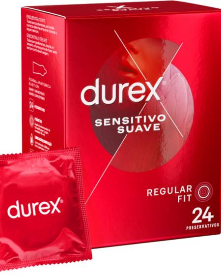 DUREX - DOUX ET SENSIBLE 24 UNITÉS