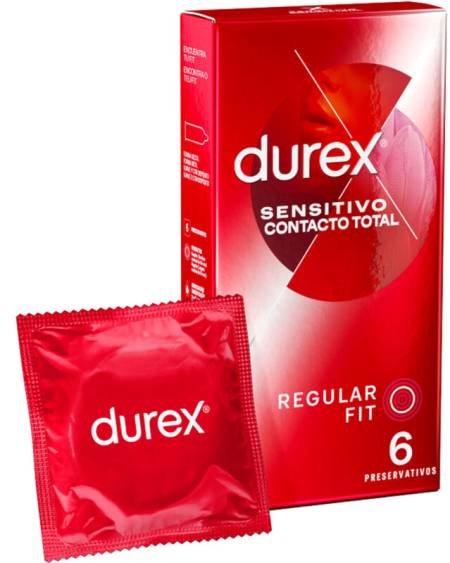 DUREX - CONTACT SENSIBLE TOTAL 6 UNITÉS
