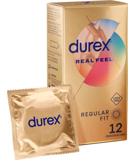 DUREX - REAL FEEL 12 UNITÉS