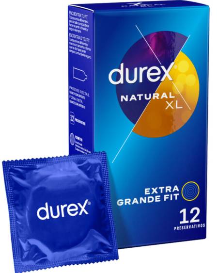 DUREX - NATUREL XL 12 UNITÉS