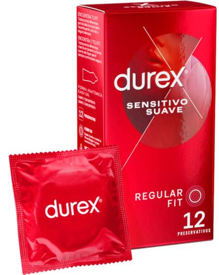 DUREX - DOUX ET SENSIBLE 12 UNITÉS