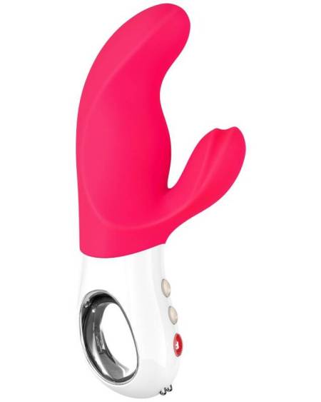 FUN FACTORY - MISS BI DUAL VIBRATEUR ROSE BLANC