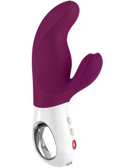 FUN FACTORY - MISS BI DUAL VIBRATEUR RAISIN BLANC