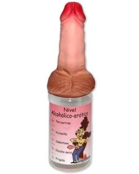 DIABLO PICANTE - BOUTEILLE DE PÉNIS ALCOOLISÉE NIVEAU VIANDE 360 ML