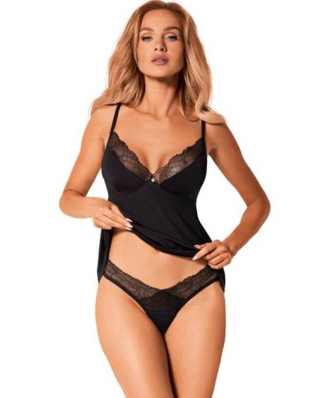 OBSESSIVE - BELLA ROU TOP  PANTIES XS/S