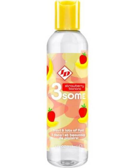 ID 3SOME - BOUTEILLE FRAISE BANANE 4 FL OZ