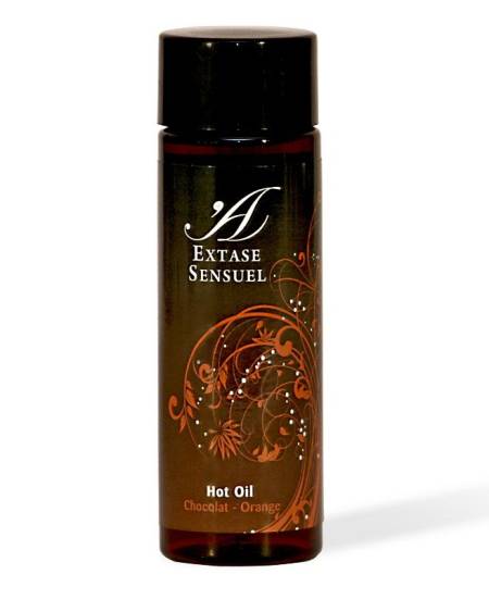 EXTASE SENSUAL - HUILE STIMULANTE CHOCOLAT ET ORANGE 100 ML