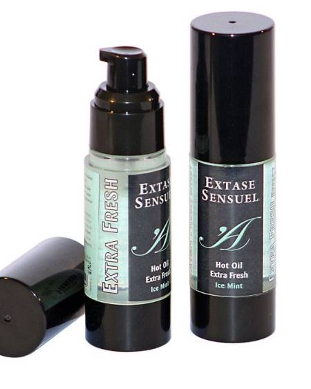 EXTASE SENSUAL - HUILE DE MASSAGE EFFET GLACE EXTRA FRAÎCHE 30 ML