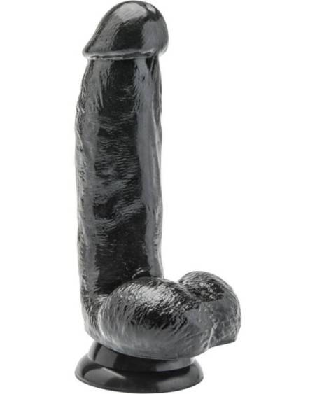 GET REAL - GODE 12 CM AVEC BOULES NOIRES