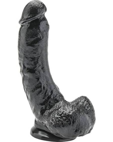GET REAL - GODE 20,5 CM AVEC BOULES NOIRES