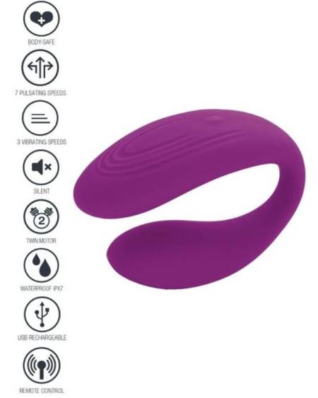 XOCOON - VIBRATEUR BOUND LOVE COUPLES VIOLET