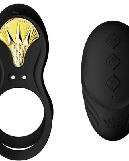 ZALO - BAGUE VIBRANTE COUPLES BAYEK NOIR