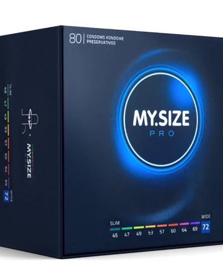 MY SIZE - PRO PRÉSERVATIFS 72 MM 80 UNITÉS