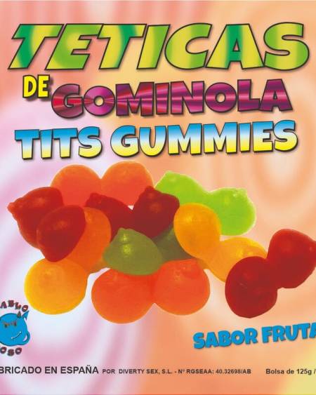 DIABLO GOLOSO - TÉTINES GOMMEUSES BRILLANTES ASSORTIES