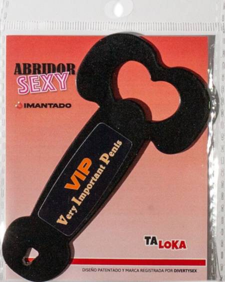TALOKA - OUVRE-MÉTAL MAGNÉTIQUE TRÈS IMPORTANT PÉNIS NOIR