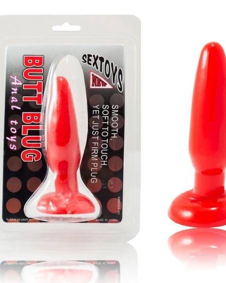 BAILE - PETIT PLUG ANAL ROUGE 15 CM