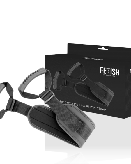 FETISH SUBMISSIVE - HARNAIS STYLE CHIEN AVEC DOUBLURE EN NOPRÈNE