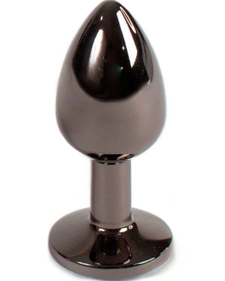 SECRETPLAY - PLUG ANAL EN GUNMETAL PETITE TAILLE 7 CM