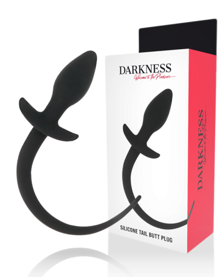 DARKNESS - PLUG ANAL 28 CM SILICONE NOIR