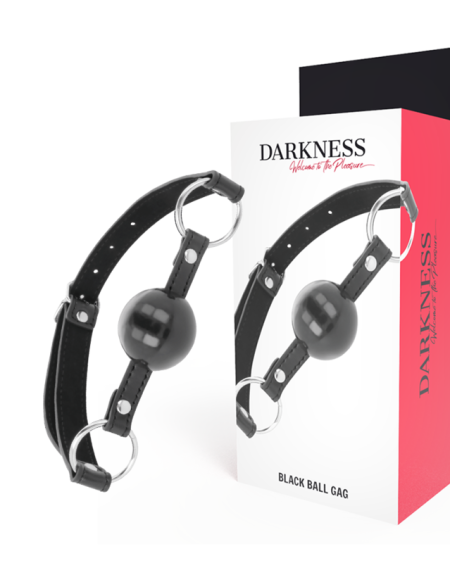 DARKNESS - BÂILLON BOULE NOIRE