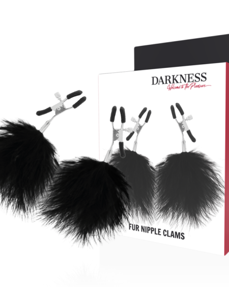 DARKNESS - PINCES À TÉTONS POM-POM 2
