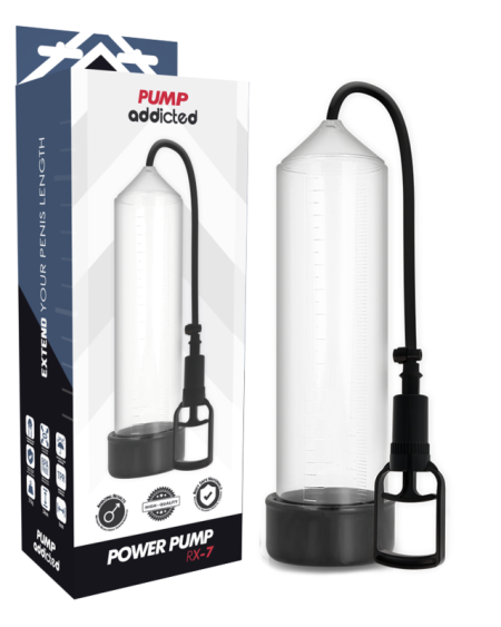 PUMP ADDICTED - BOMBA ERECCIÓN RX7 TRANSPARENTE