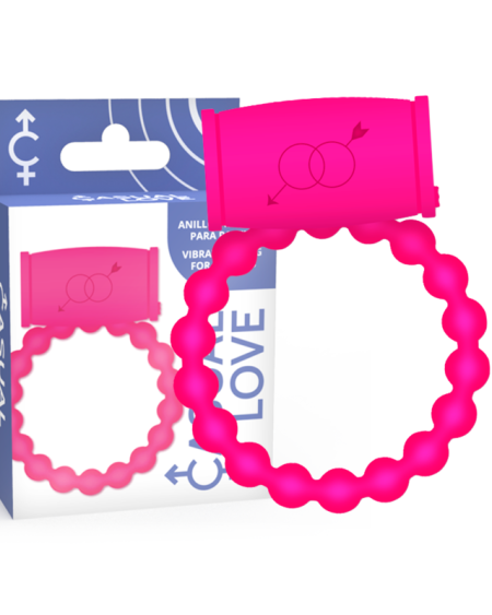 CASUAL LOVE - BAGUE VIBRATRICE 25 ROSE