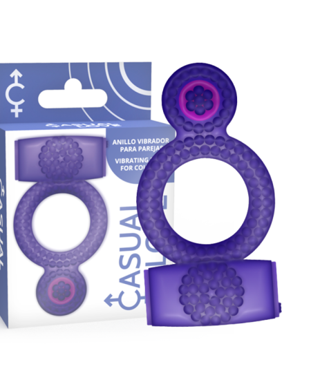 CASUAL LOVE - BAGUE LILAS DOUBLE PLAISIR