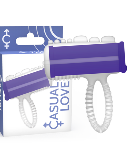 CASUAL LOVE - RING VIBRATOR LILAC TONGUE