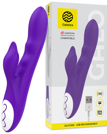 GALATEA - VIBRATEUR GALO LILAS COMPATIBLE AVEC LA TECHNOLOGIE SANS FIL WATCHME