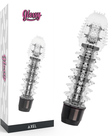 GLOSSY - VIBRATEUR AXEL NOIR