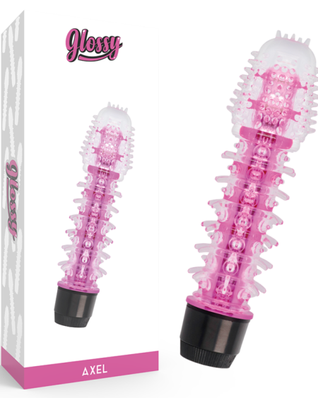 GLOSSY - AXEL VIBRATEUR ROSE