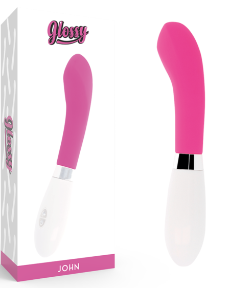 GLOSSY - JOHN VIBRATEUR ROSE