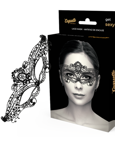 COQUETTE CHIC DESIRE - MASQUE FINE DENTELLE NOIRE