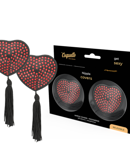 COQUETTE CHIC DESIRE - CACHE-MALINS ROUGE / NOIR