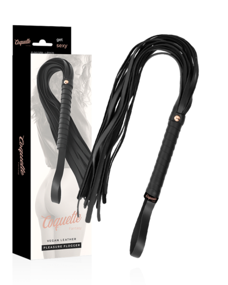 COQUETTE CHIC DESIRE - FOUET FANTAISIE EN CUIR VÉGAN