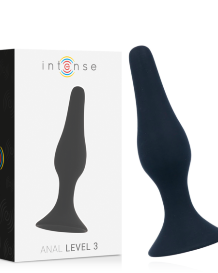 INTENSE - ANAL NIVEAU 3 12,5CM NOIR