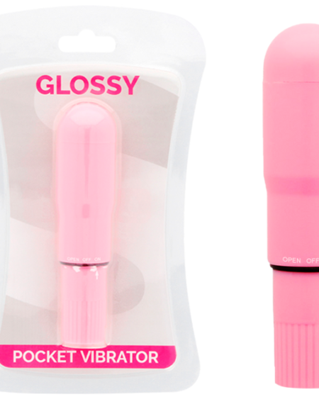 GLOSSY - VIBRATEUR DE POCHE ROSE